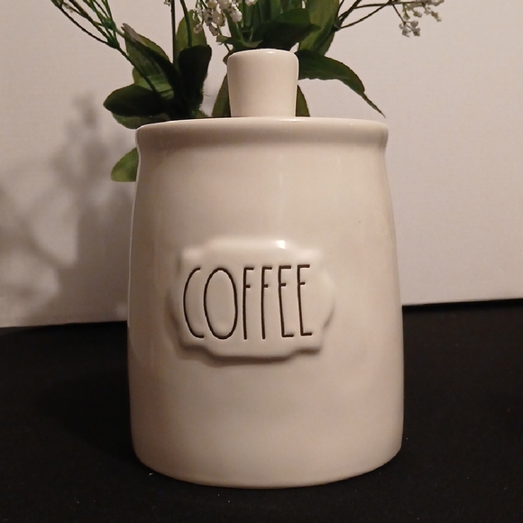 Rae Dunn Other - Rae Dunn Cream Ceramic Coffee Canister NWT